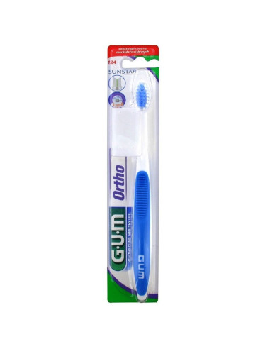 Brosse à dents GUM® Ortho Soft  (Bleu) 124