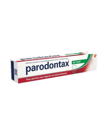 Parodontax Dentifrice Gel Saignements et Irritations Gencives Fluor 75 Ml