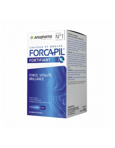 Forcapil Arkopharma 180 capsules (Traitement de 3 mois)