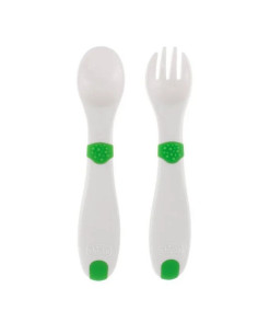 Set Chicco Fourchette et Cuillère 12m+