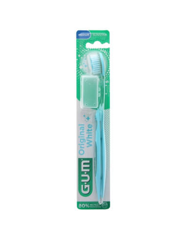 Brosse à dents GUM Original White Medium (Blanc)