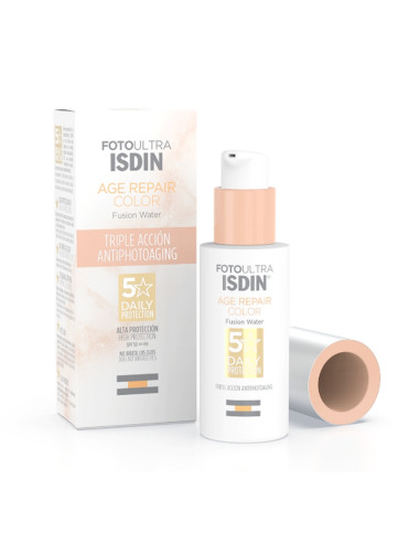 Age Repair Color Fusion Water SPF 50 50ml ISDIN Fotoultra